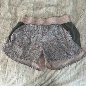 Gap Pink Floral Pattern Athletic Shorts